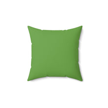 Load image into Gallery viewer, Christmas Green Square Pillow
