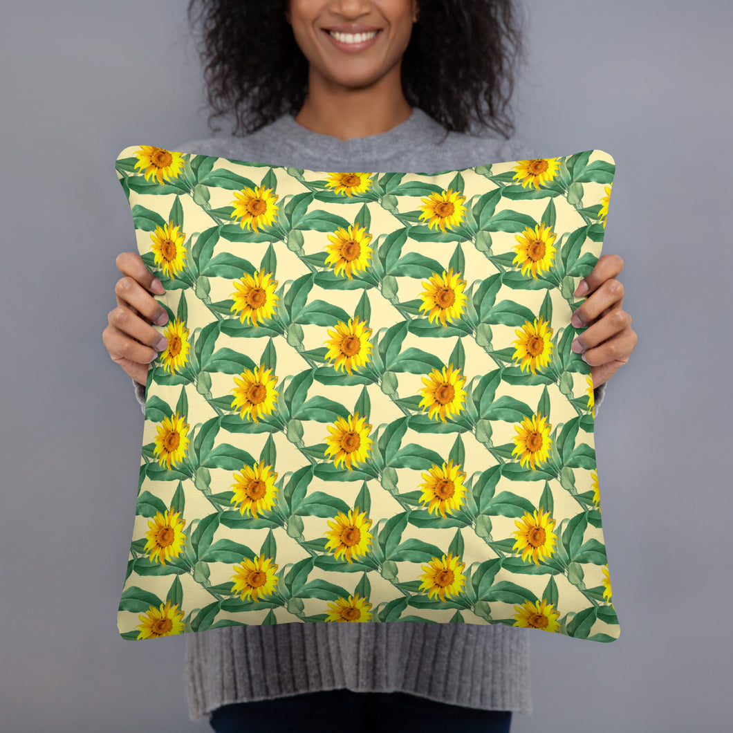 Sunflower Pillow